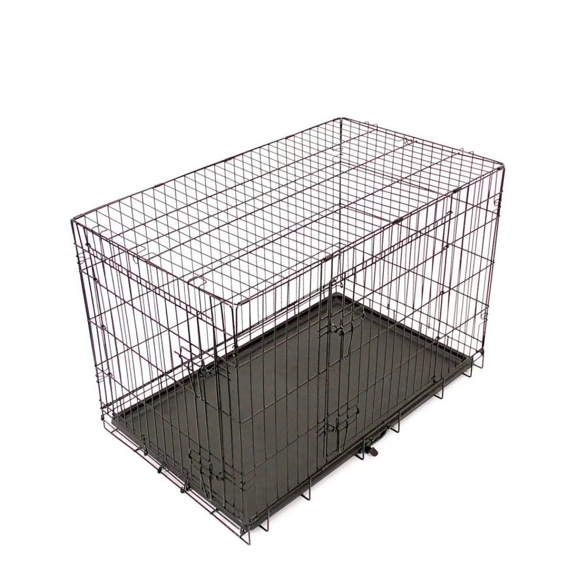 Ryan's Pet Supplies Aeolus Double Door Crates 36" - 48"