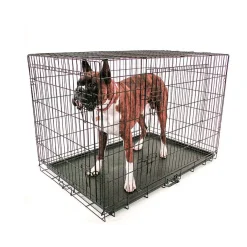 Ryan's Pet Supplies Aeolus Double Door Crates 36" - 48"