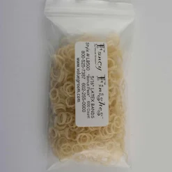 Ryan's Pet Supplies Amber Latex Bands 5/16" for Grooming - Bag of 500