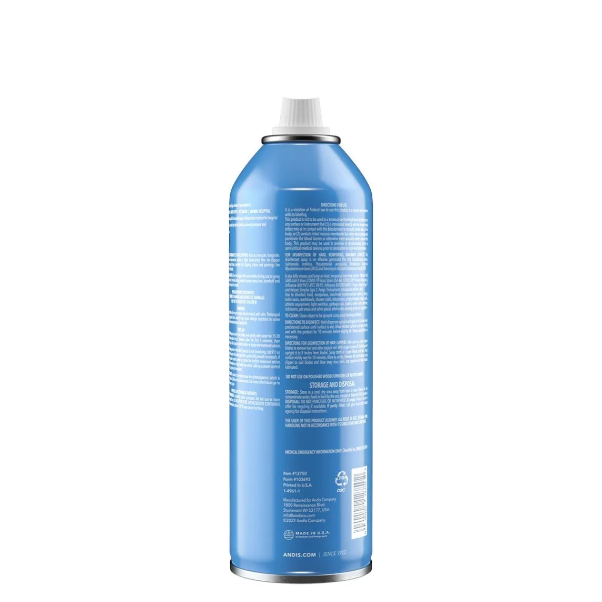 Ryan's Pet Supplies Andis Cool Care Plus 5-in-1 Spray For Clipper Blades (15.5oz)