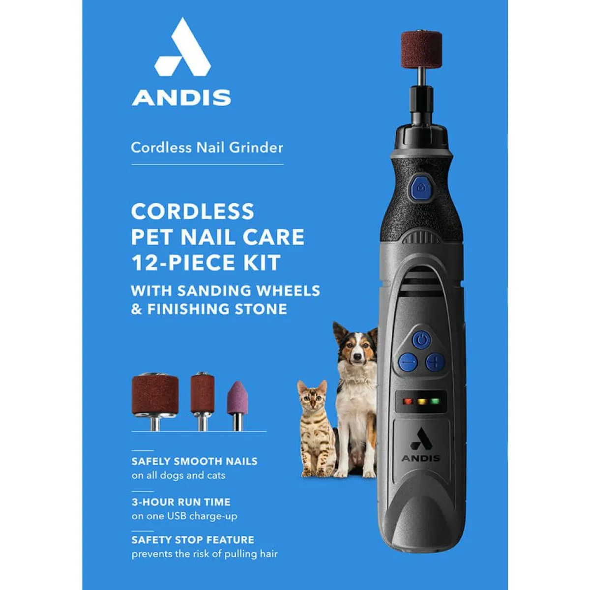 Ryan's Pet Supplies Andis Cordless Nail Grinder