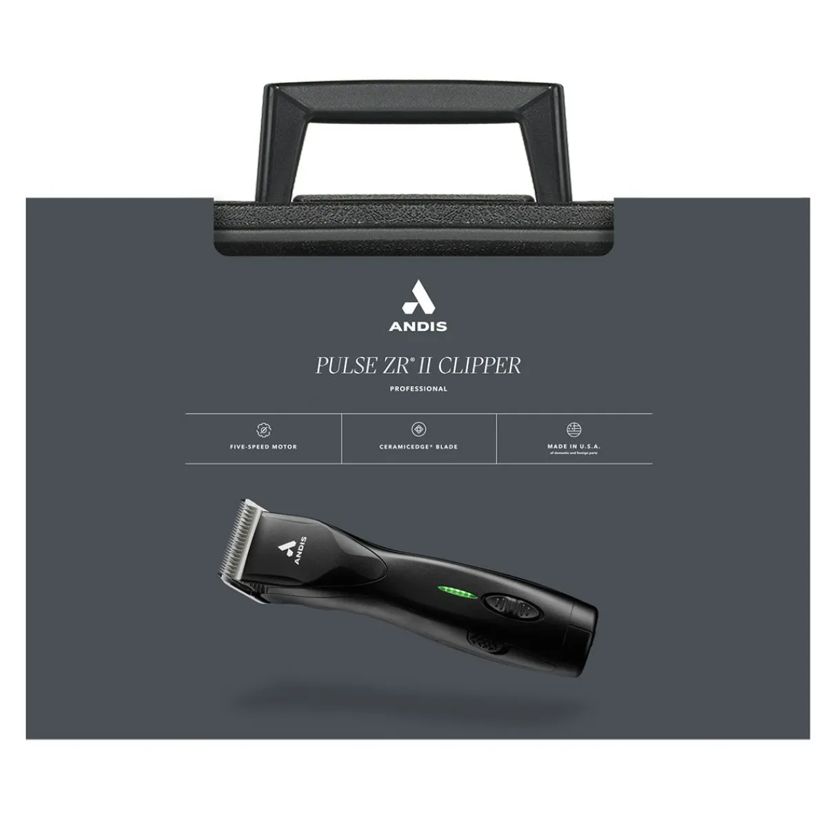 Ryan's Pet Supplies Andis Pulse ZR II Detachable Blade Clippers
