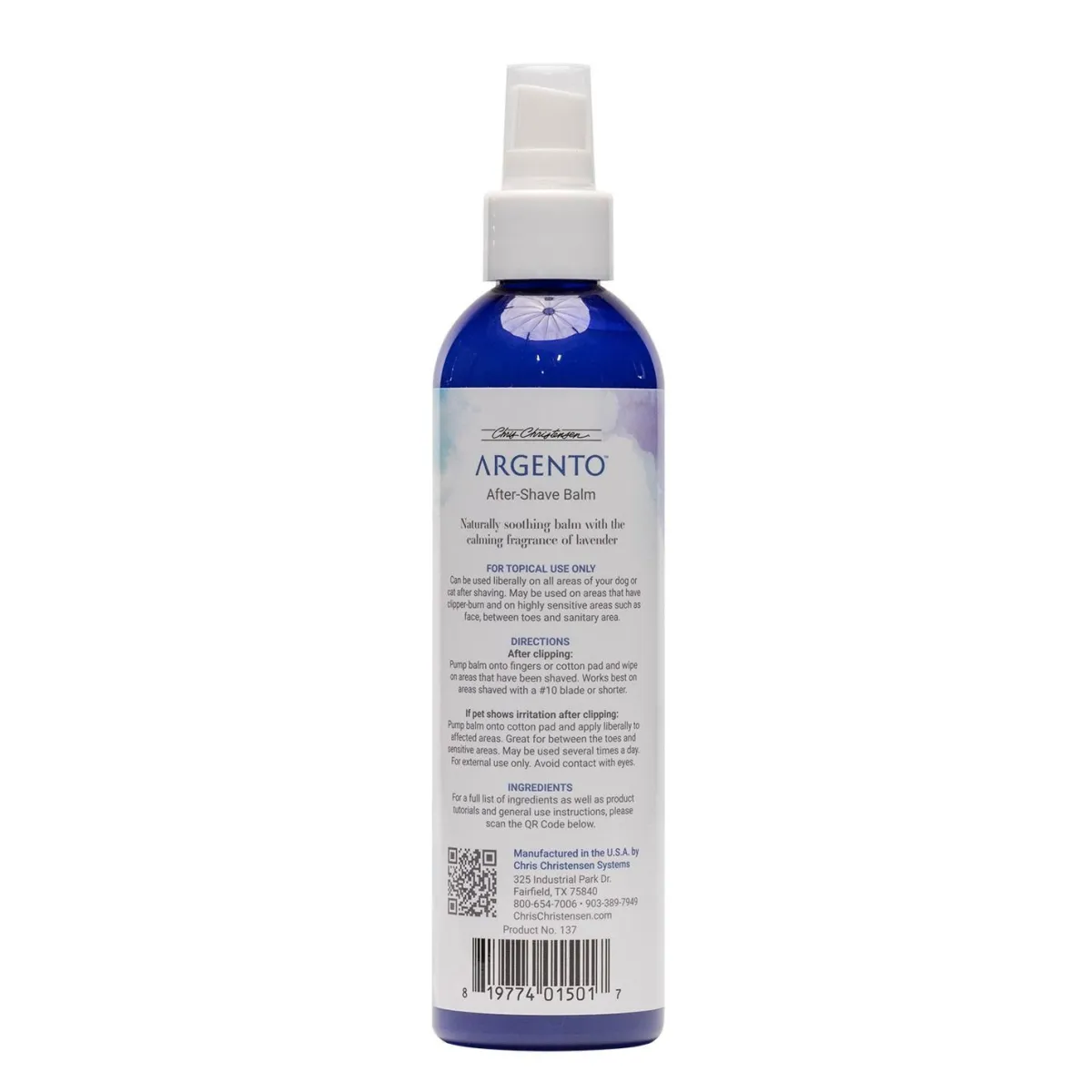 Ryan's Pet Supplies Argento After-Shave Balm - 8 oz.