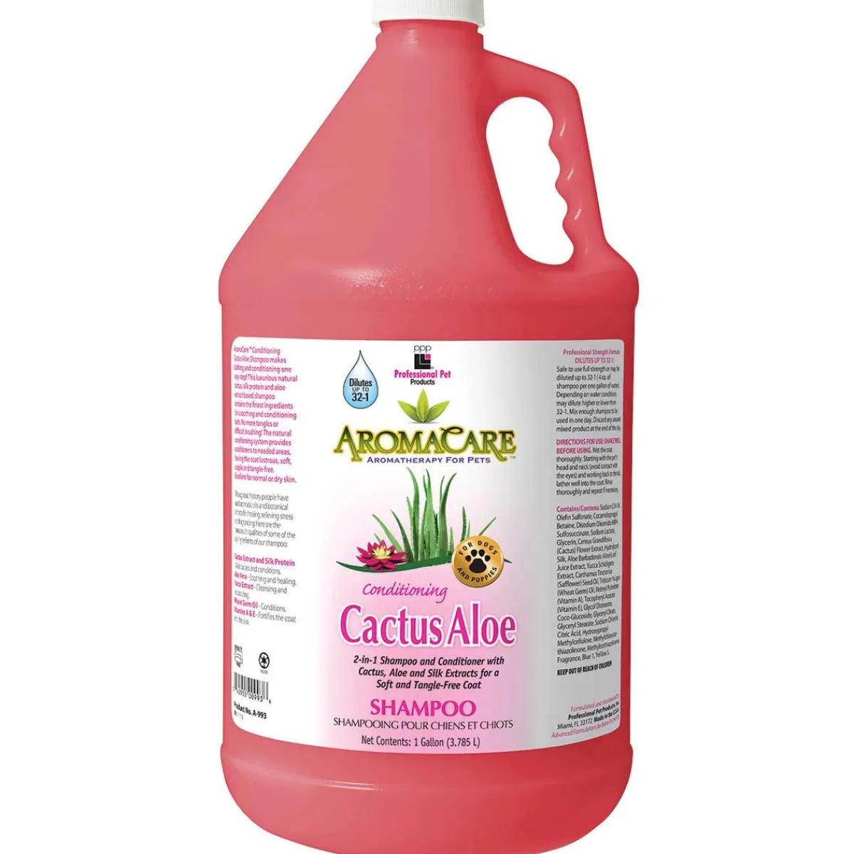 Ryan's Pet Supplies AromaCare Conditioning Cactus Aloe Shampoo 32:1