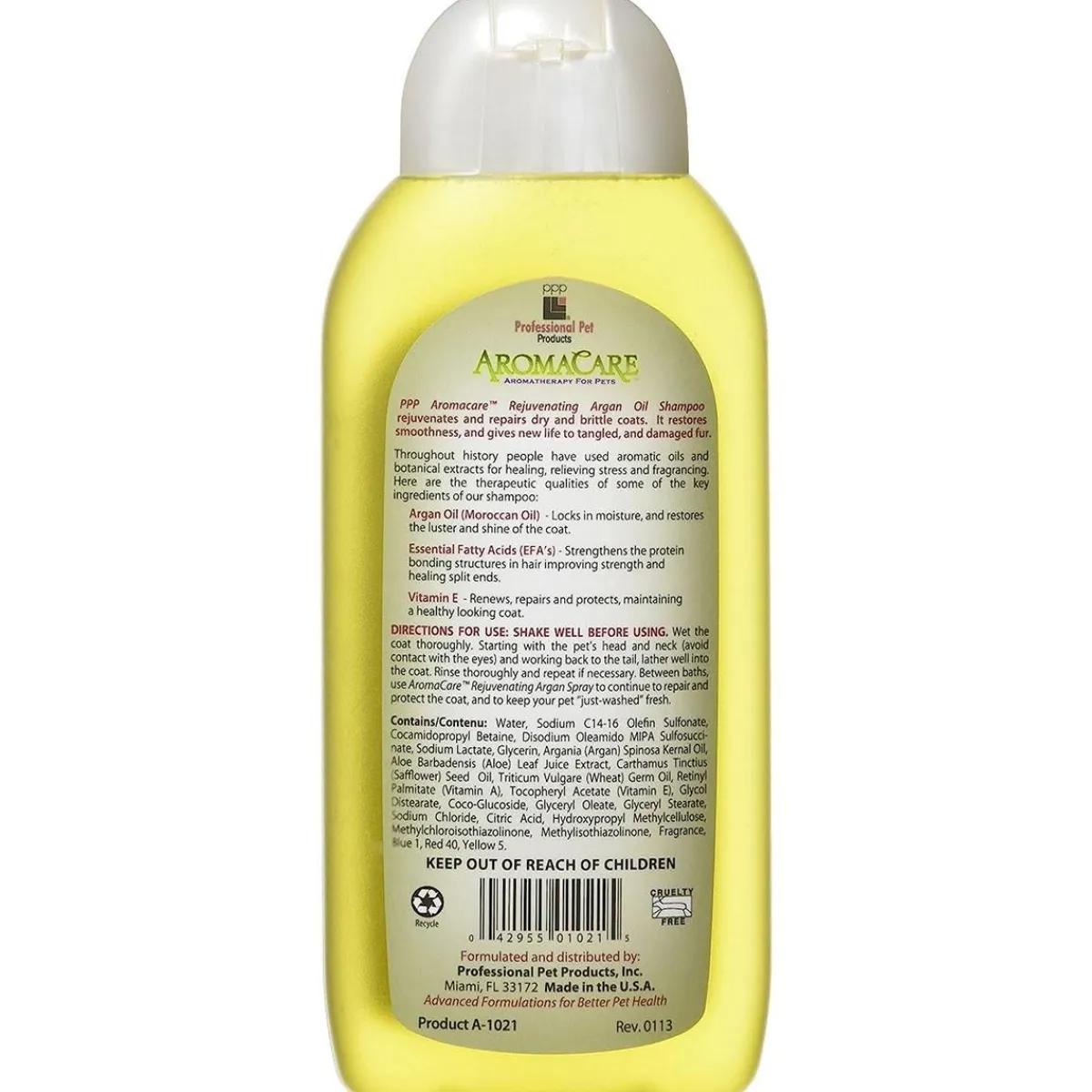 Ryan's Pet Supplies AromaCare Rejuvenating Argan Oil Shampoo 32:1