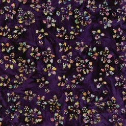 Ryan's Pet Supplies Batik Purple Pet Bandana