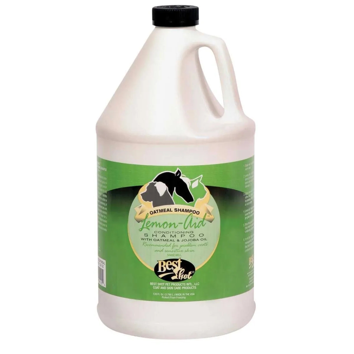Ryan's Pet Supplies Best Shot Lemon-Aid Oatmeal Jojoba Oil Conditioning Shampoo