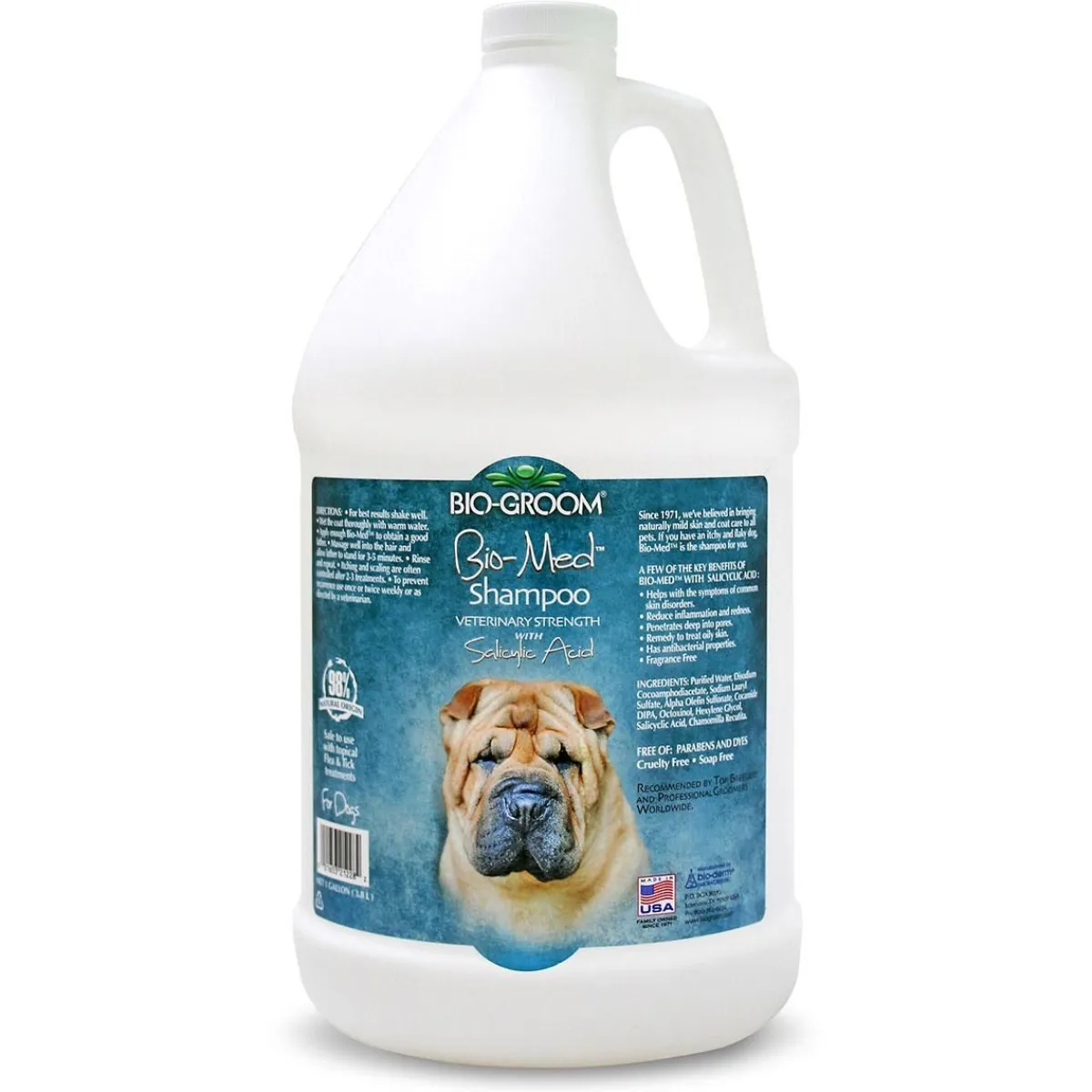 Ryan's Pet Supplies Bio-Groom Bio-Med Veterinary Strength Topical Solution Dog Shampoo