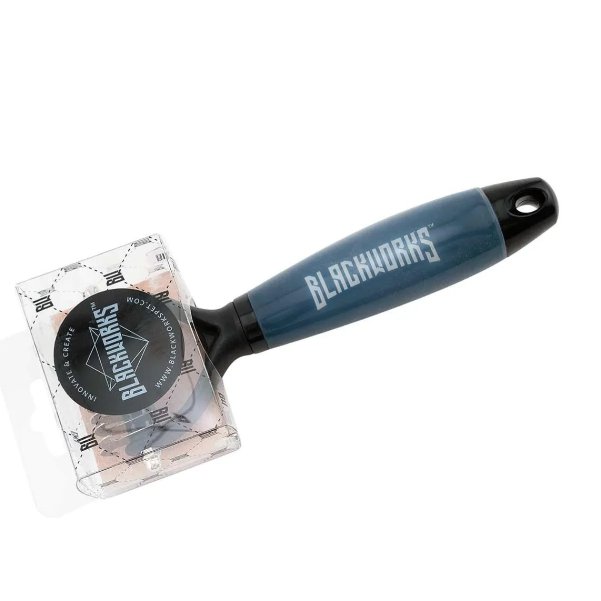 Ryan's Pet Supplies Blackworks Combo Deshed & Demat Tool - Small