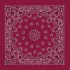 Ryan's Pet Supplies Burgundy Paisley Pet Bandana