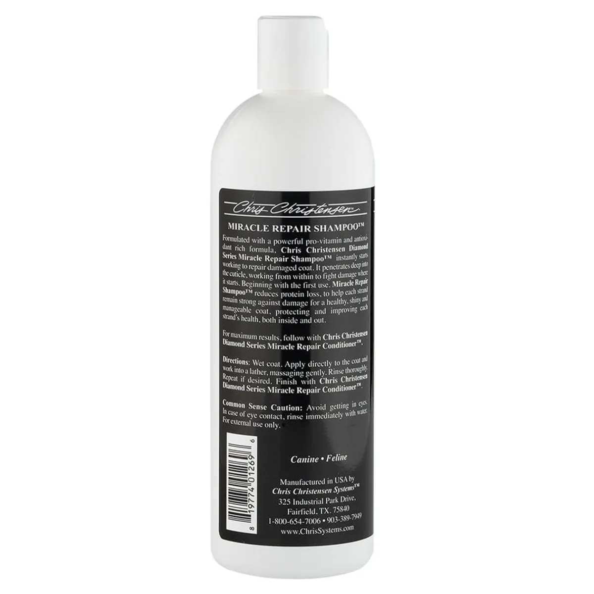 Ryan's Pet Supplies Chris Christensen Diamond Series Miracle Repair Shampoo
