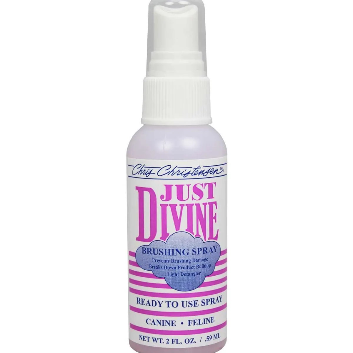 Ryan's Pet Supplies Chris Christensen Just Divine Brushing Spray Ready to Use