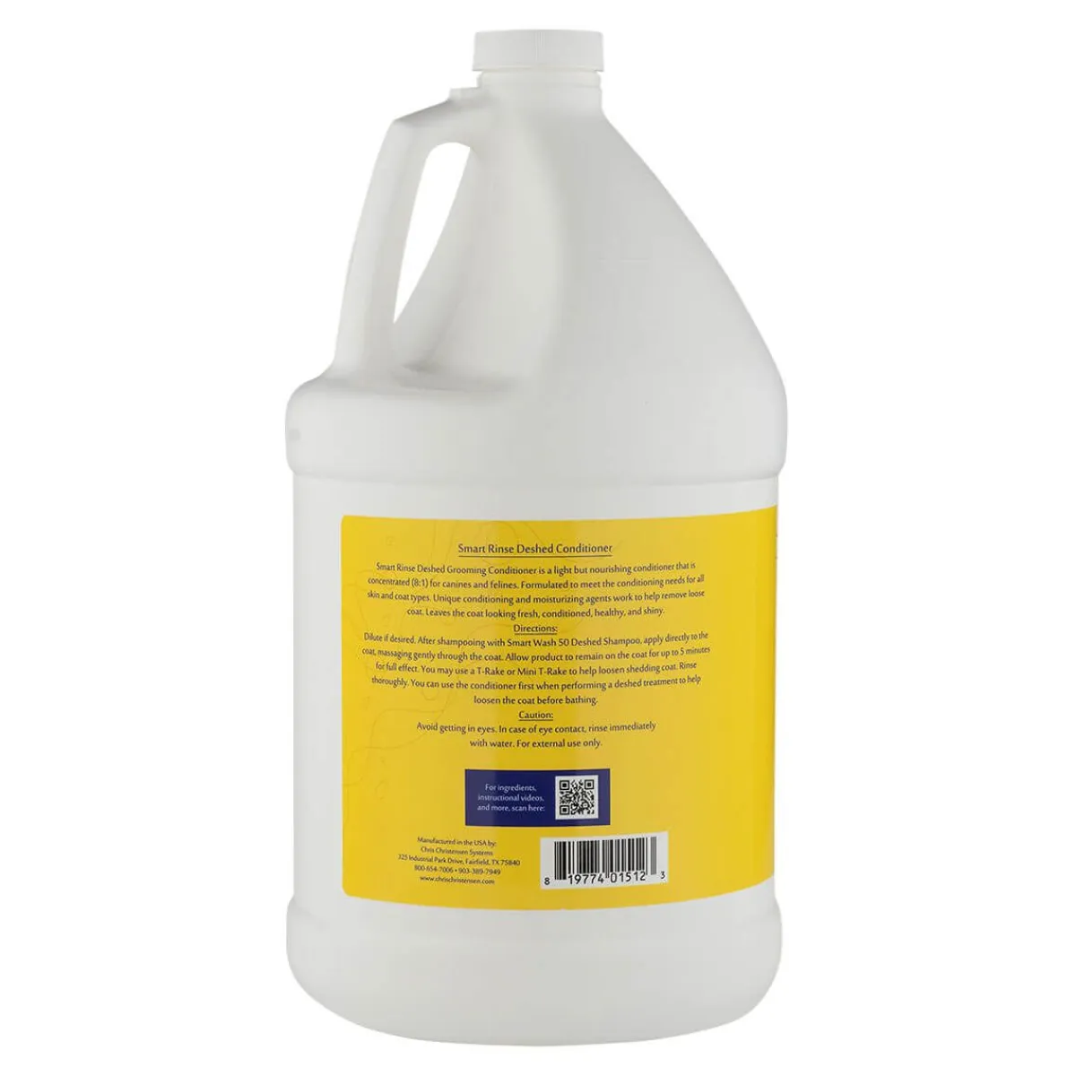Ryan's Pet Supplies Chris Christensen Smart Rinse De-Shed Conditioner- Dogs/Cats