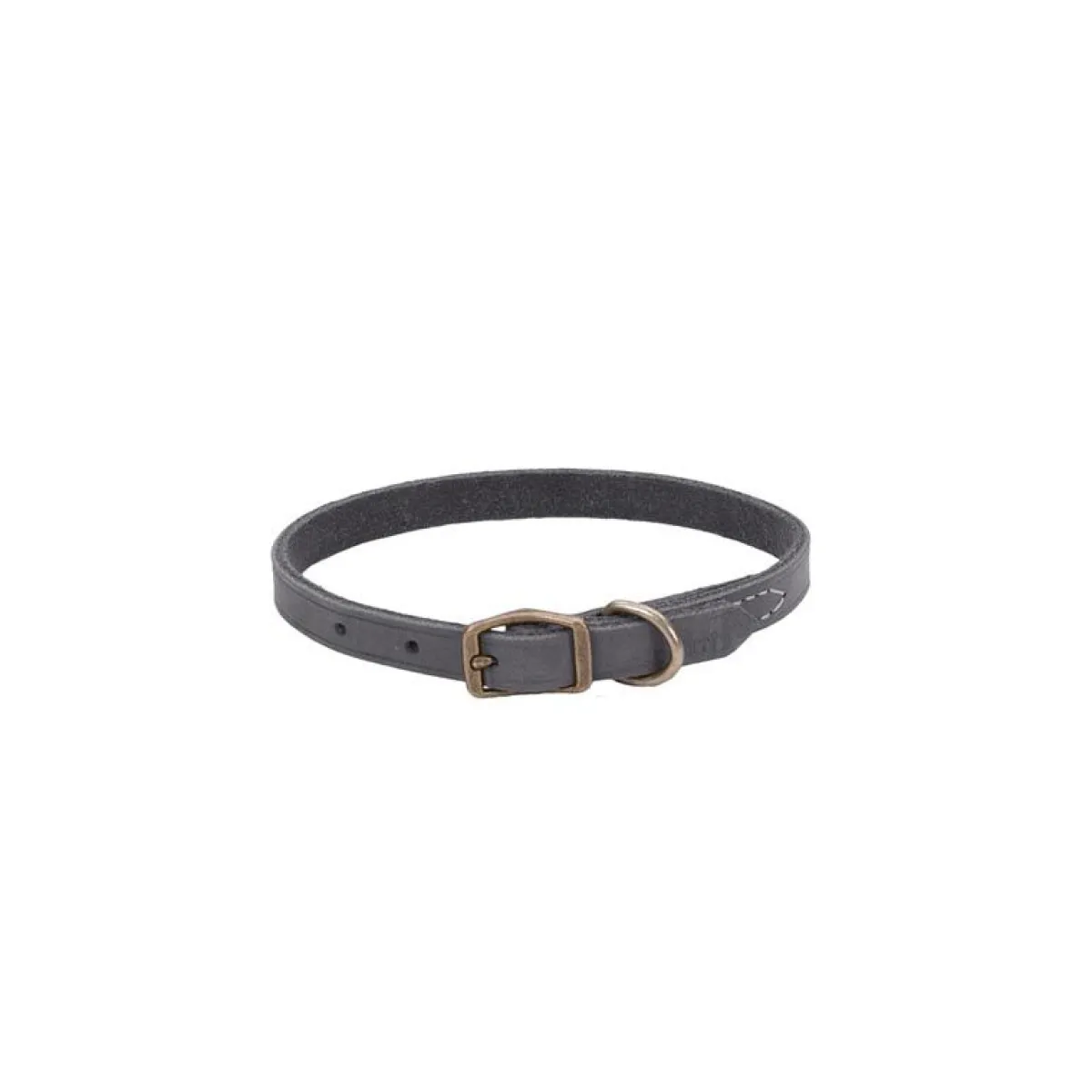 Ryan's Pet Supplies Circle T Rustic 3/8" X 10", 12" Leather Collar