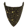 Ryan's Pet Supplies Coastal Accent Metallic Over the Collar Dog Bandana