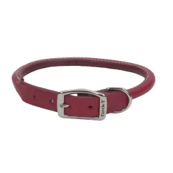 Ryan's Pet Supplies Coastal Oak Tanned Leather Collars 1'' x 22" or 24"