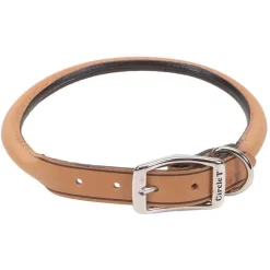 Ryan's Pet Supplies Coastal Oak Tanned Leather Collars 1'' x 22" or 24"