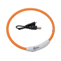 Ryan's Pet Supplies Coastal USB Light-Up Neck Ring