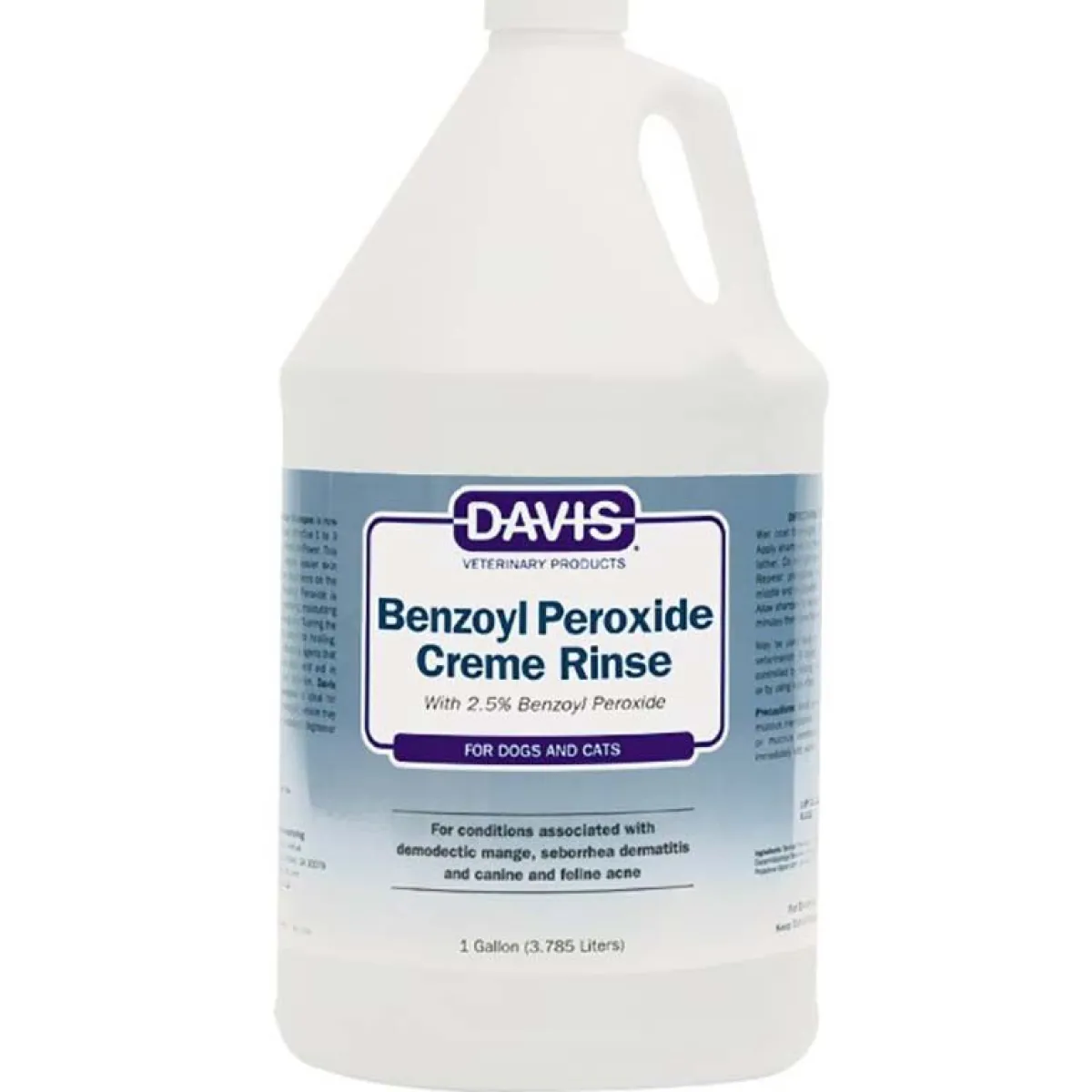 Ryan's Pet Supplies Davis Benzoyl Peroxide Creme Rinse