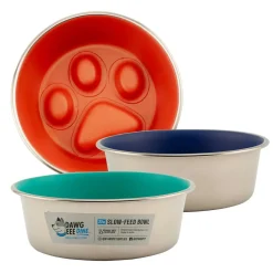 Ryan's Pet Supplies Dawgeee Dine Slow Feed Dog Bowls
