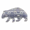 Ryan's Pet Supplies Dawgeee Play Printed Canvas Blue Wombat Dog Toy - 7"