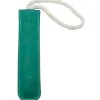 Ryan's Pet Supplies Dawgeee Play Suede Leather Baton with Rope Dog Toy - 19"
