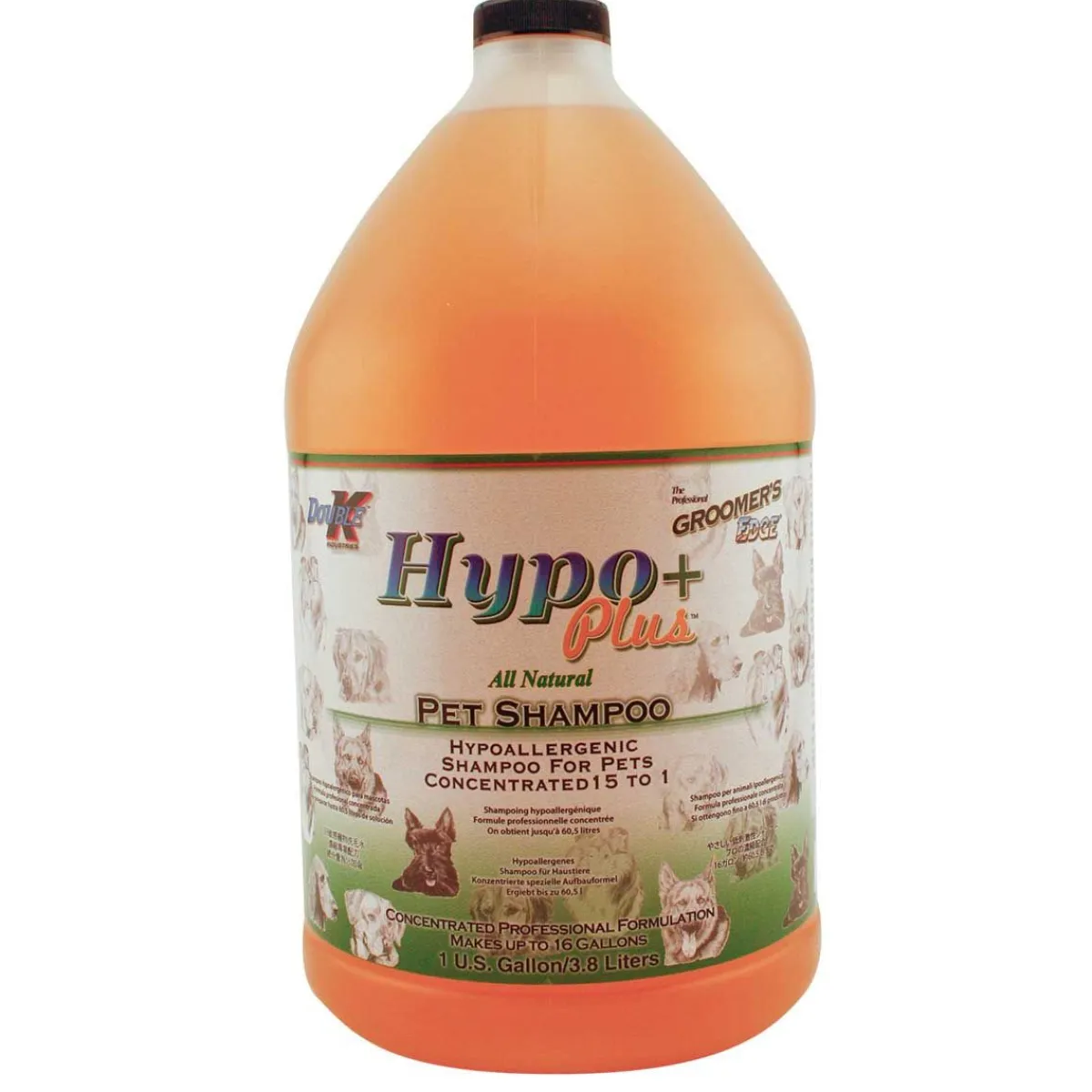 Ryan's Pet Supplies Double K Groomer's Edge Hypo Plus Shampoo 15:1