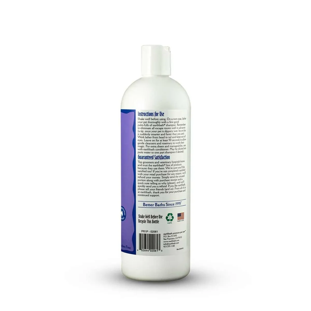 Ryan's Pet Supplies Earthbath Mediterranean Magic Deodorizing Shampoo 33:1
