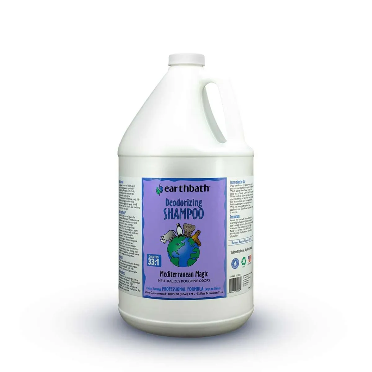 Ryan's Pet Supplies Earthbath Mediterranean Magic Deodorizing Shampoo 33:1