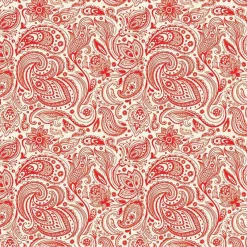 Ryan's Pet Supplies English Red Paisley Pet Bandana