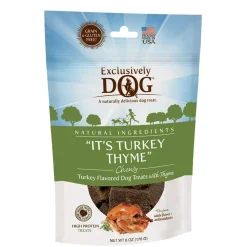 Ryan's Pet Supplies Exclusively Dog Its Turkey Thyme Grain-Free Meat Treats 7 oz