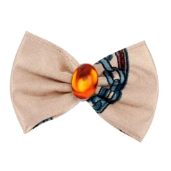 Ryan's Pet Supplies Fancy Finishes Designer Satin Dog Bows with Oval Bead - 24ct