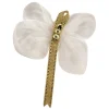Ryan's Pet Supplies Fancy Finishes Gold Beaded Dragonfly Dog Bows - 24ct