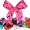 Ryan's Pet Supplies Fancy Finishes Pre-Tied Bows with Paw Print Pattern - 50 ct.