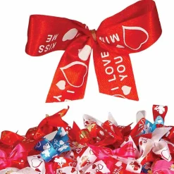 Ryan's Pet Supplies Fancy Finishes Pre-Tied Bows with Paw Print Pattern - 50 ct.