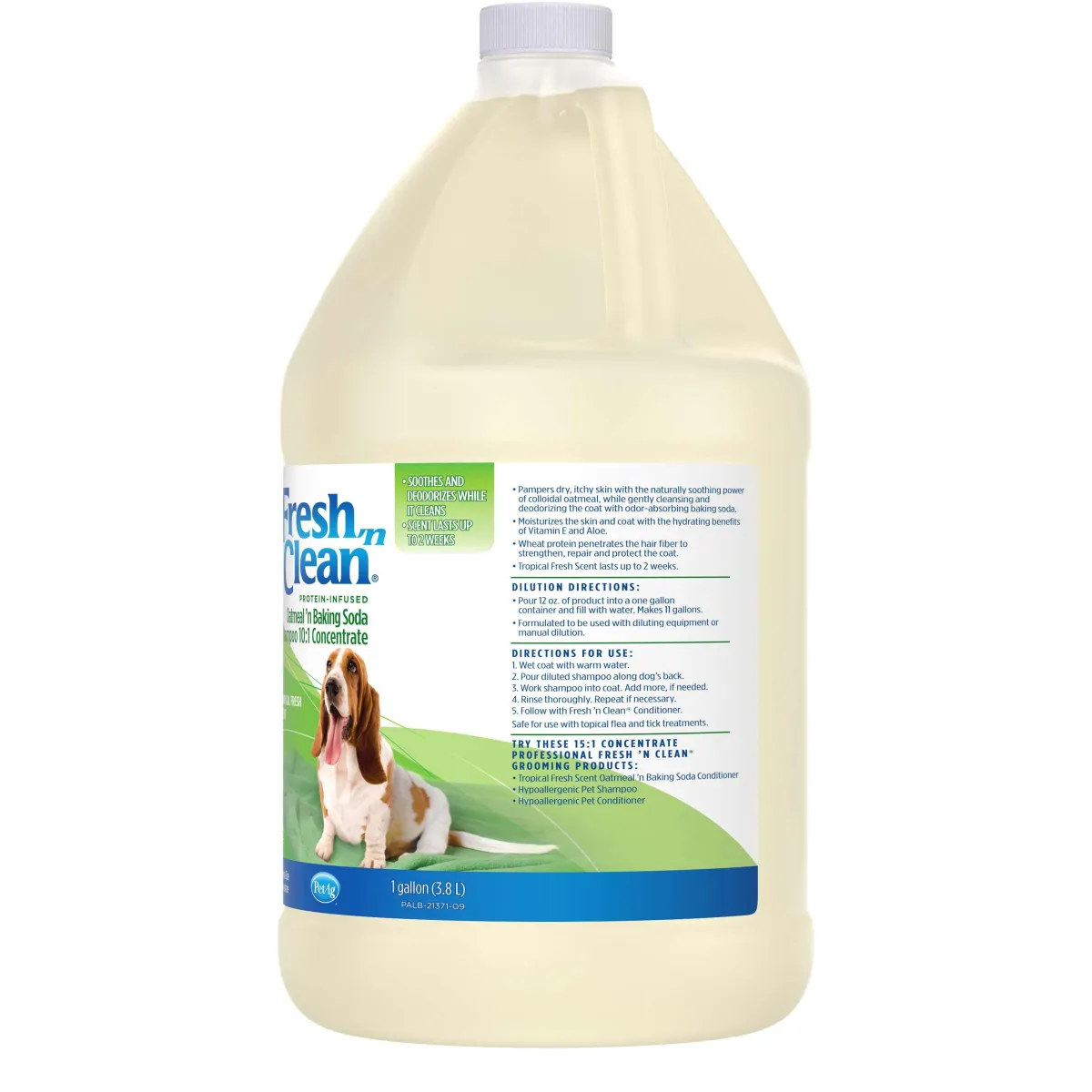 Ryan's Pet Supplies Fresh 'n Clean Oatmeal 'n Baking Soda Pet Shampoo 10:1
