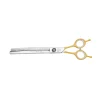 Ryan's Pet Supplies Geib Crab Level 1 - 7.5" Curved 35-Tooth Sculpting & Finishing Shear