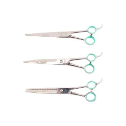 Ryan's Pet Supplies Geib Crocodile 3 Piece Kit Left Handed (8.5 St, 8.5 C, 48-Tooth Thinner)
