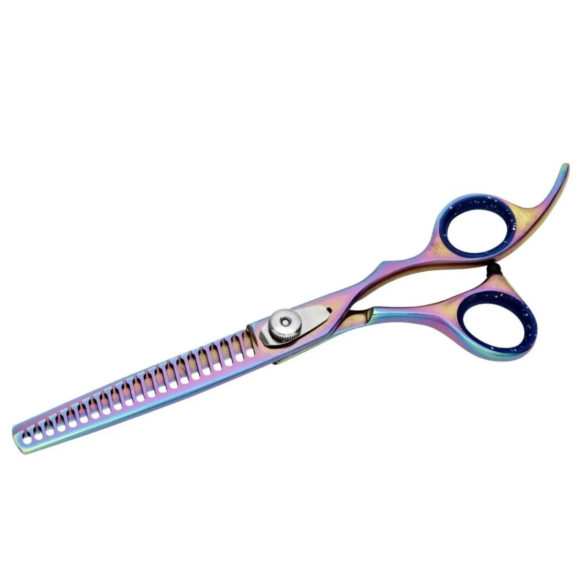 Ryan's Pet Supplies Geib Kiss Gold Rainbow 7.5" BL-21 Sculpting Finishing Shear