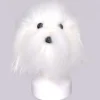 Ryan's Pet Supplies Groomers Model Dog Hair White