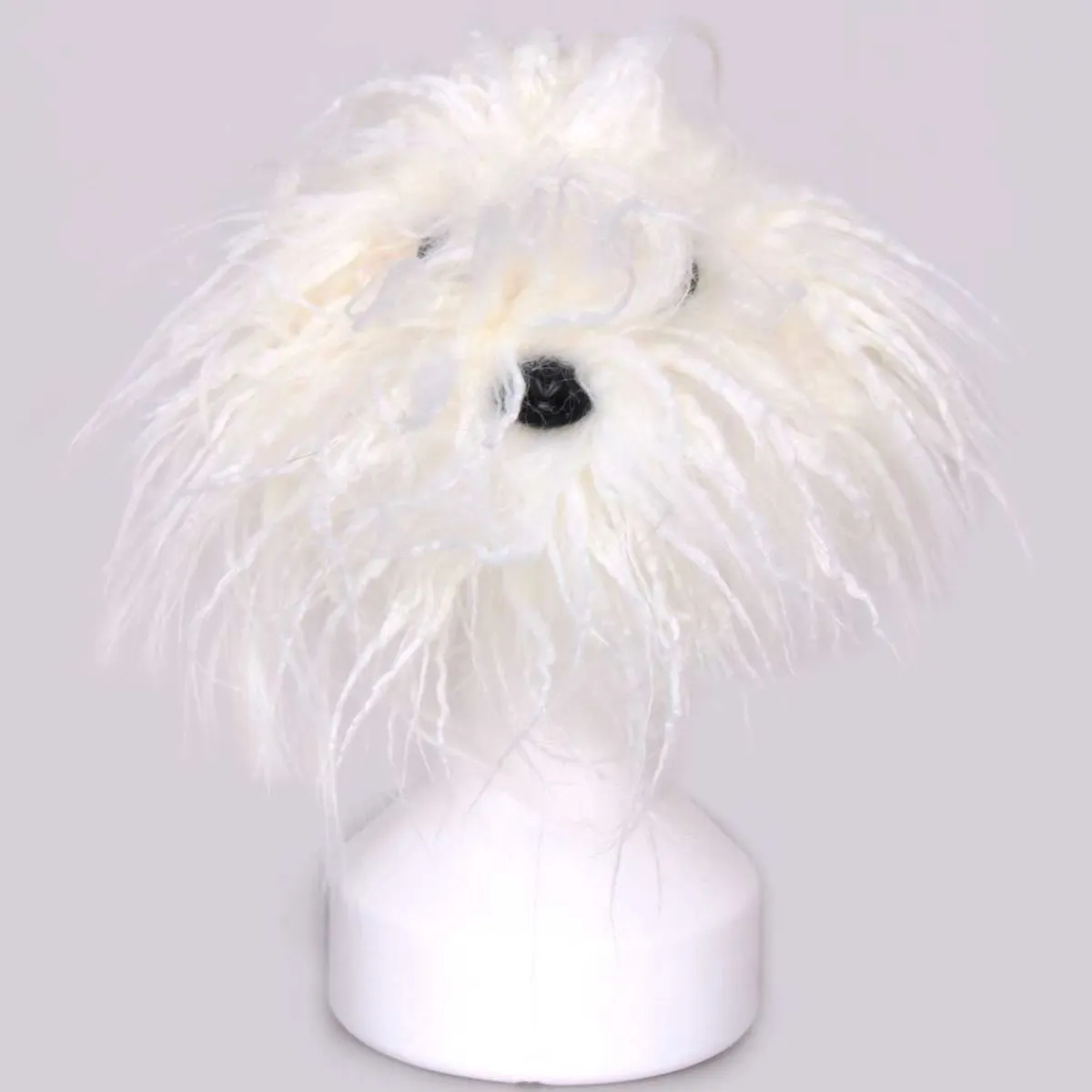 Ryan's Pet Supplies Groomers Model Dog Hair White