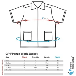Ryan's Pet Supplies Groom Professional Firenze Jacket
