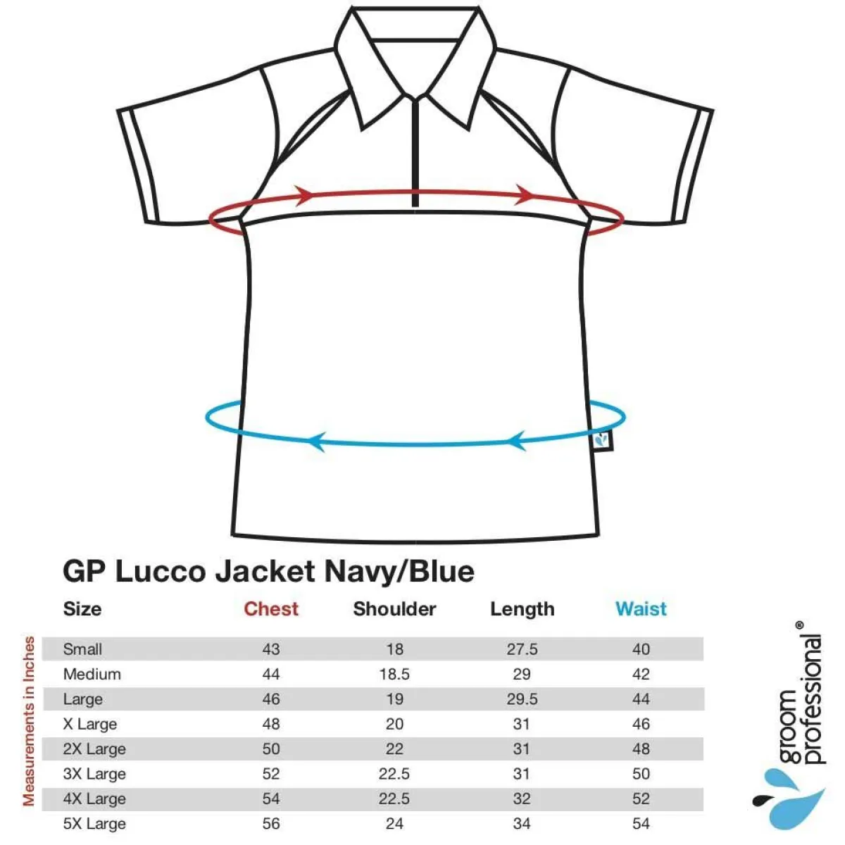 Ryan's Pet Supplies Groom Professional Lucco Jacket