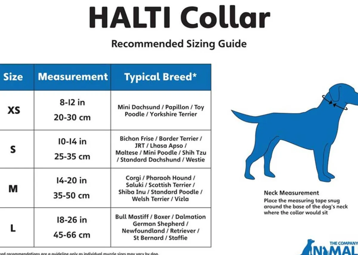 Ryan's Pet Supplies Halti Training Collar Size Large for Large and Active Breeds
