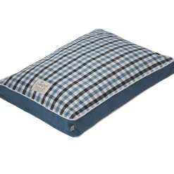 Ryan's Pet Supplies Happy Tails Plaid Cloud Bed
