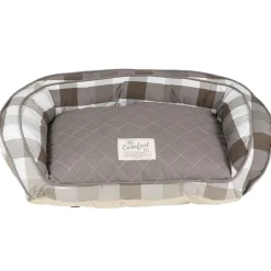 Ryan's Pet Supplies Happy Tails Plaid Cloud Bed
