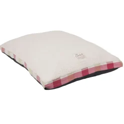 Ryan's Pet Supplies Happy Tails Plaid Cloud Bed