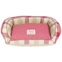 Ryan's Pet Supplies Happy Tails Plaid Cloud Bed