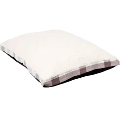 Ryan's Pet Supplies Happy Tails Plaid Cloud Bed