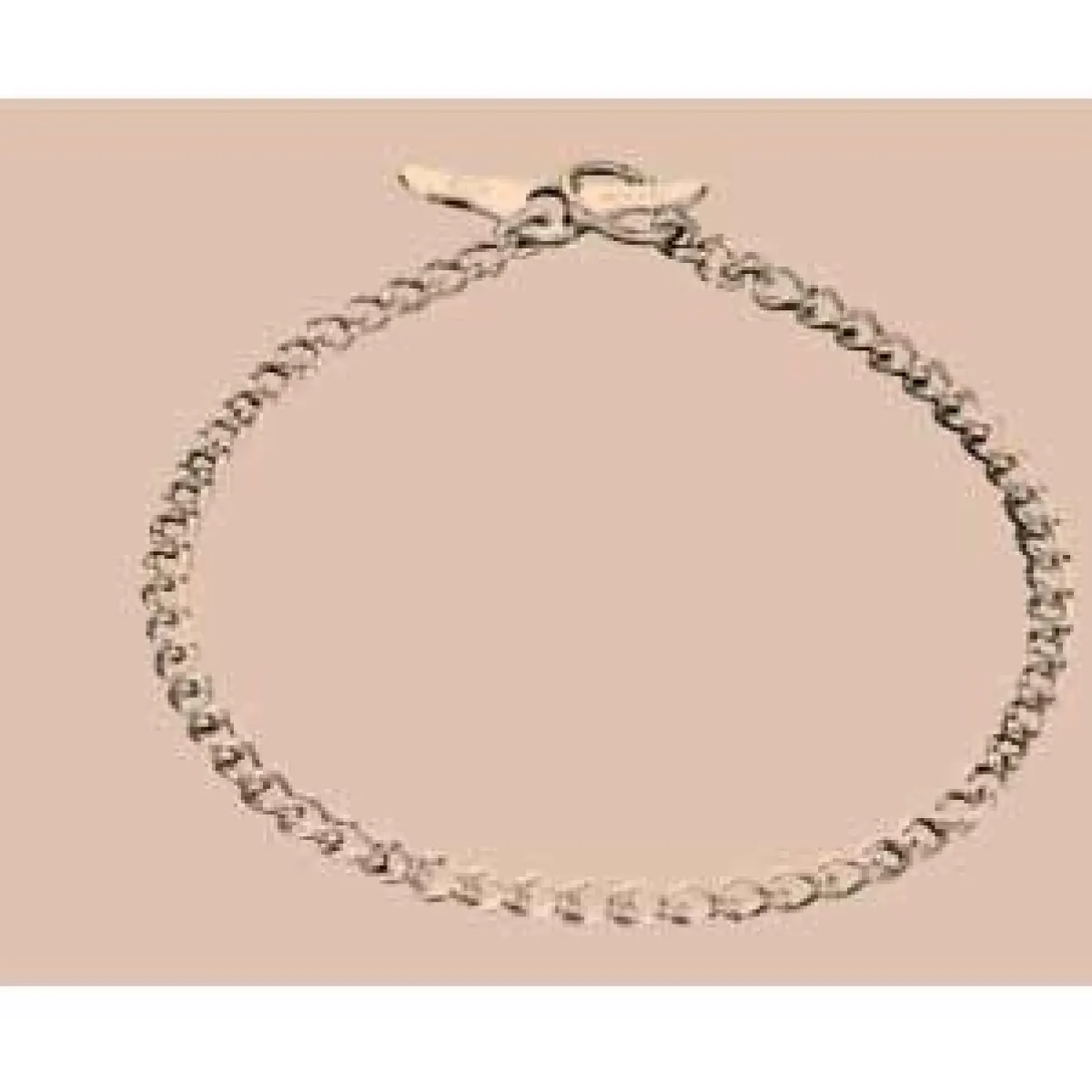 Ryan's Pet Supplies Herm Sprenger Steel Chrome Plated Collar Round Links with Toggle-Closure